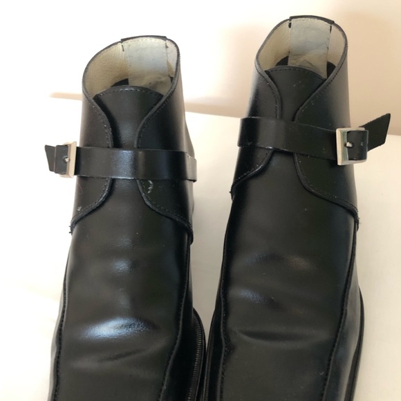 Calf Leather Square Toe Ankle Boots by Roberto Vianni - Picture 5 of 7